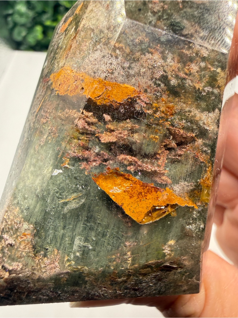 Garden (Lodolite) Quartz Freeform - Picture 9 of 10